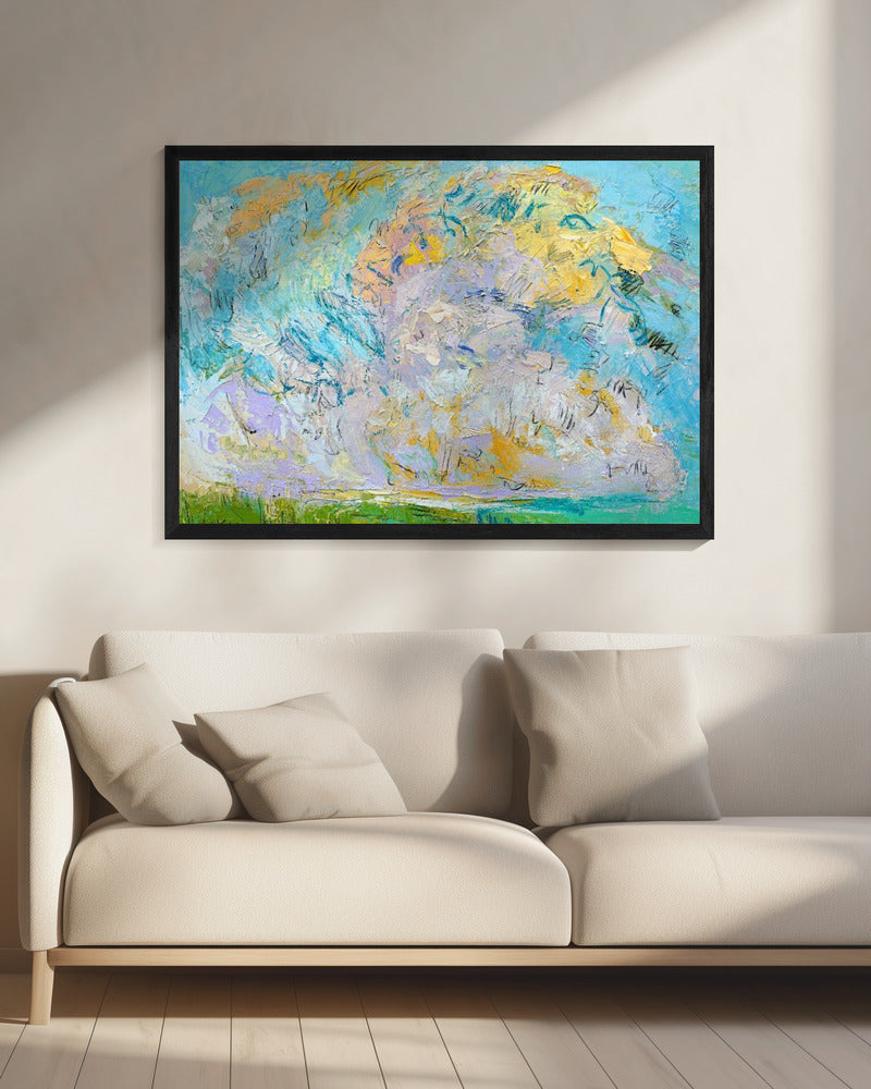 Grillig wolkenlandschap | Canvas