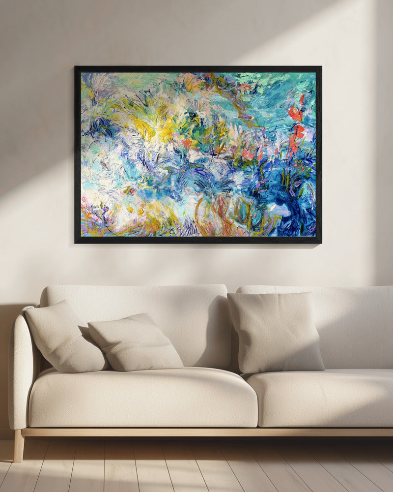 Impressionistisch kleurrijk abstract | Canvas