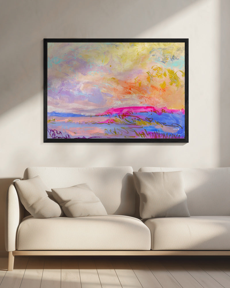 Kleurrijke Horizon | Canvas