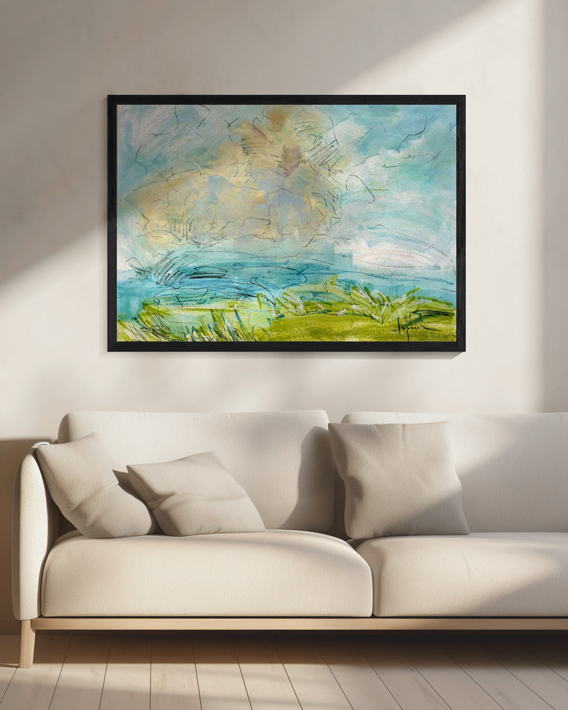 Grillige Horizon | Canvas