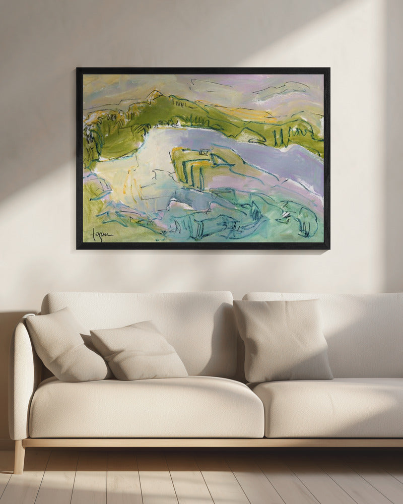 Dromerige Horizon | Canvas