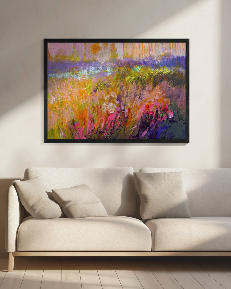 Zonovergoten wildernis | Canvas
