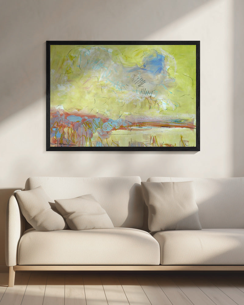 Abstract Landschap Horizons | Canvas