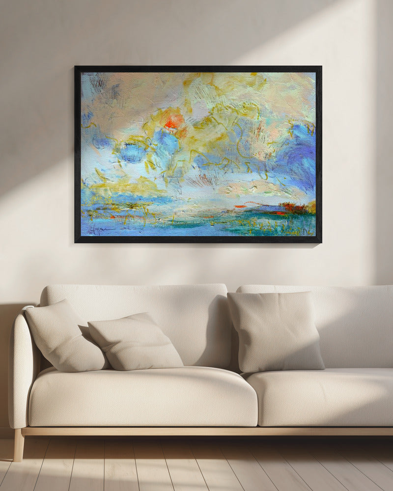Dromerige Horizon | Canvas