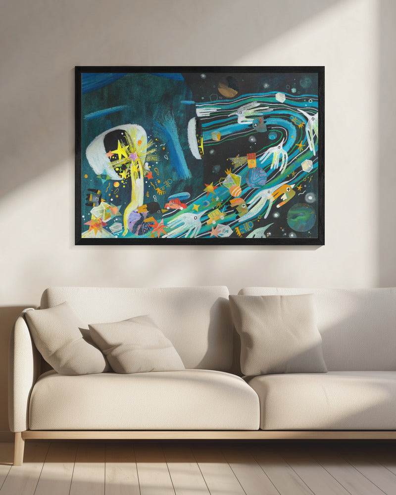 Nachtfluistering | Canvas