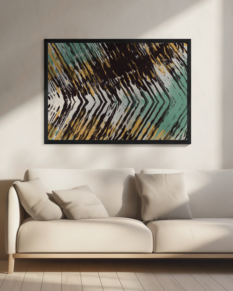 Zigzag Wervelwind | Canvas