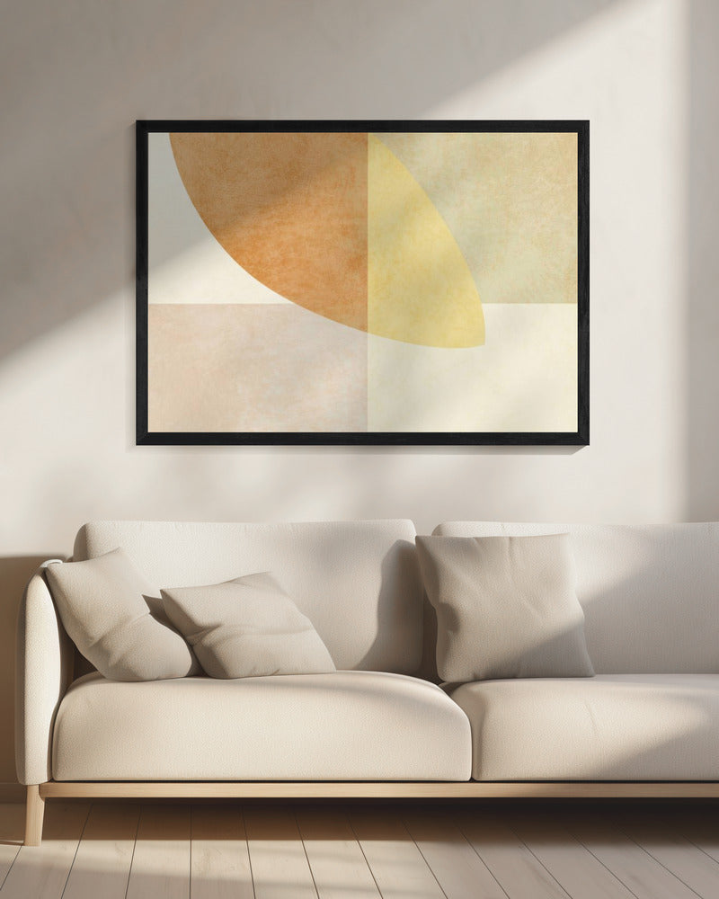 Aqua Shapes 1 Kopie | Canvas