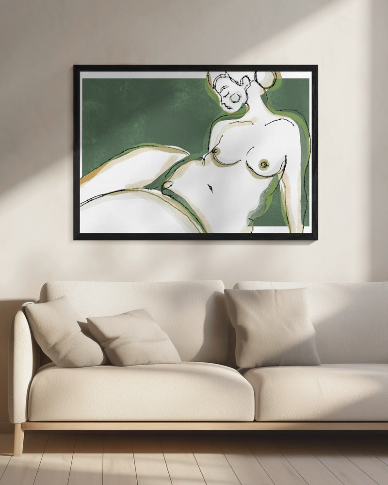 Serene contouren | Canvas