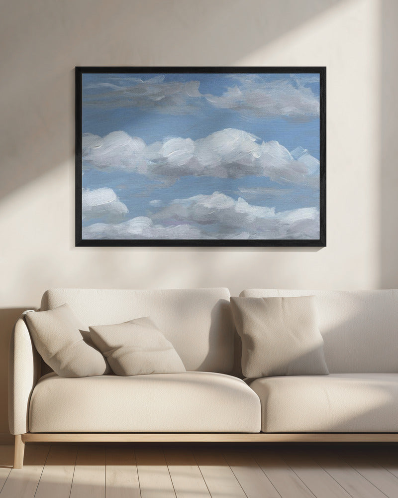 Zomerwolken | Canvas