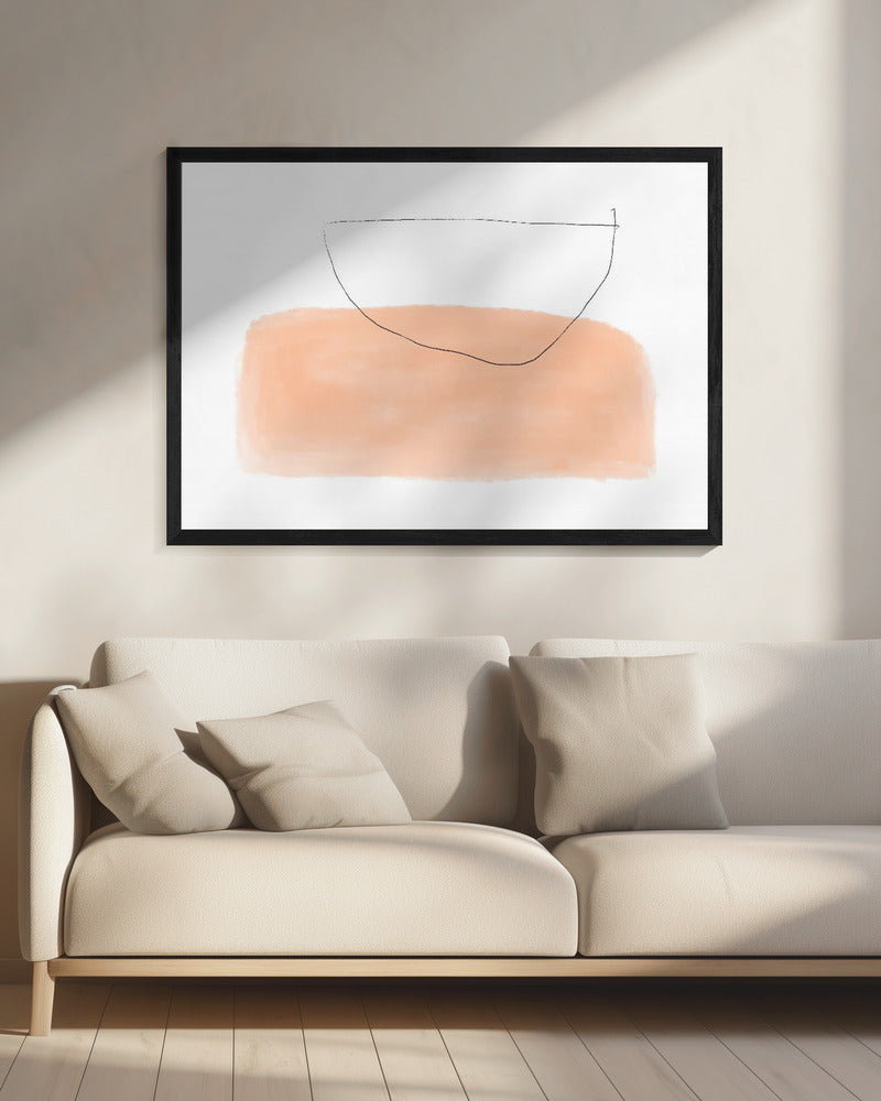 Kom op Perzik Canvas | Canvas
