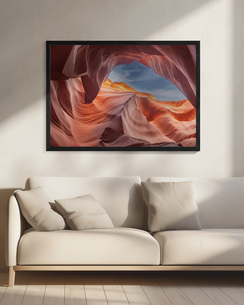 golven naar de lucht | Canvas