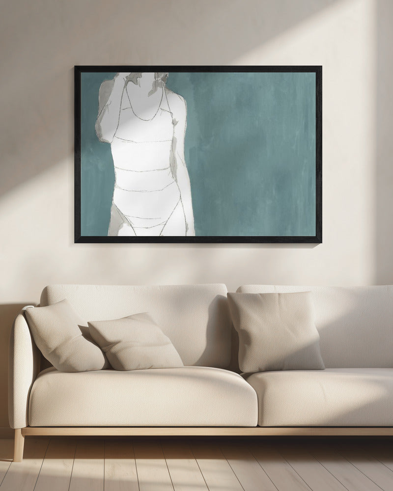 Zwemmen nr. 2 | Canvas
