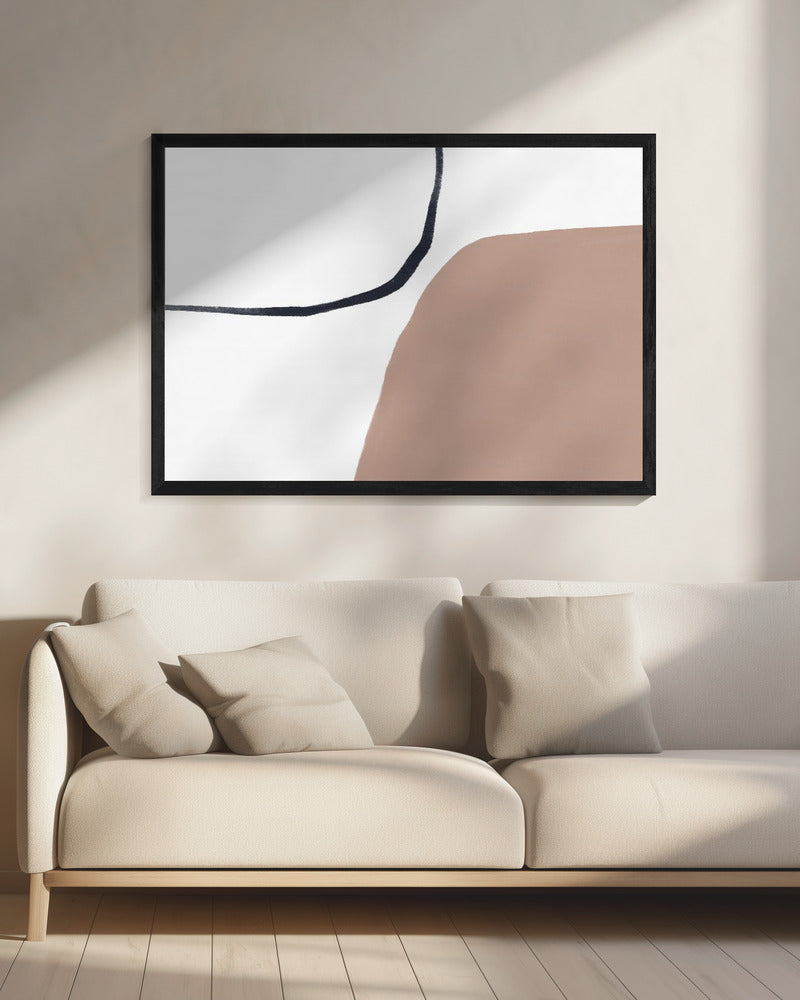 Abstract Horizontaal | Canvas