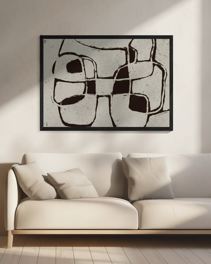 Verweven paden | Canvas