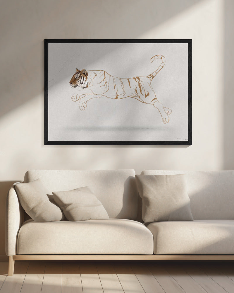 Vrijdagochtend nr. I (lijnen) | Canvas