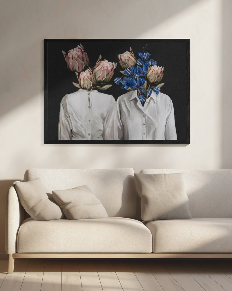 Onbekend Verlangen Nr. III (donkere versie) | Canvas