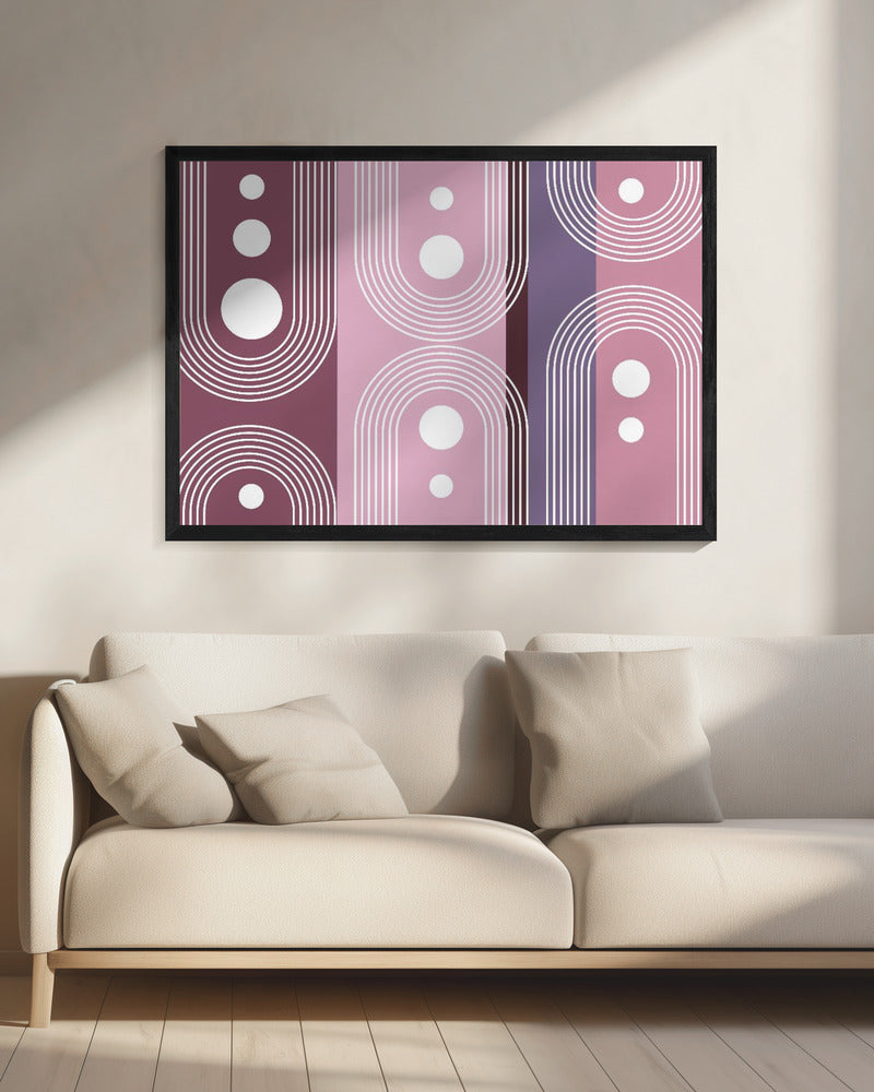 Geometrisch Abstract nr. 17 | Canvas