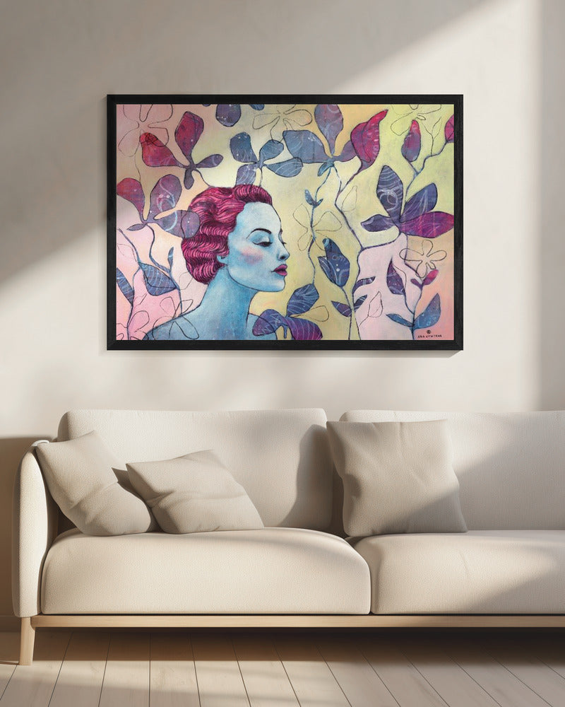 Retro lady 3 | Canvas