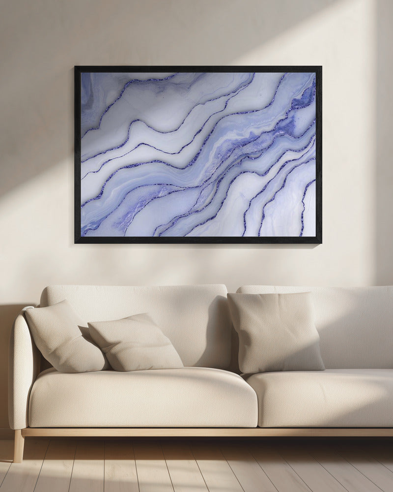 Marmer Luxe Blauw | Canvas