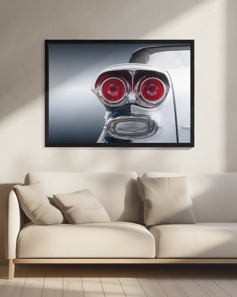 Amerikaanse klassieke auto Bonneville 1958 Cabriolet | Canvas