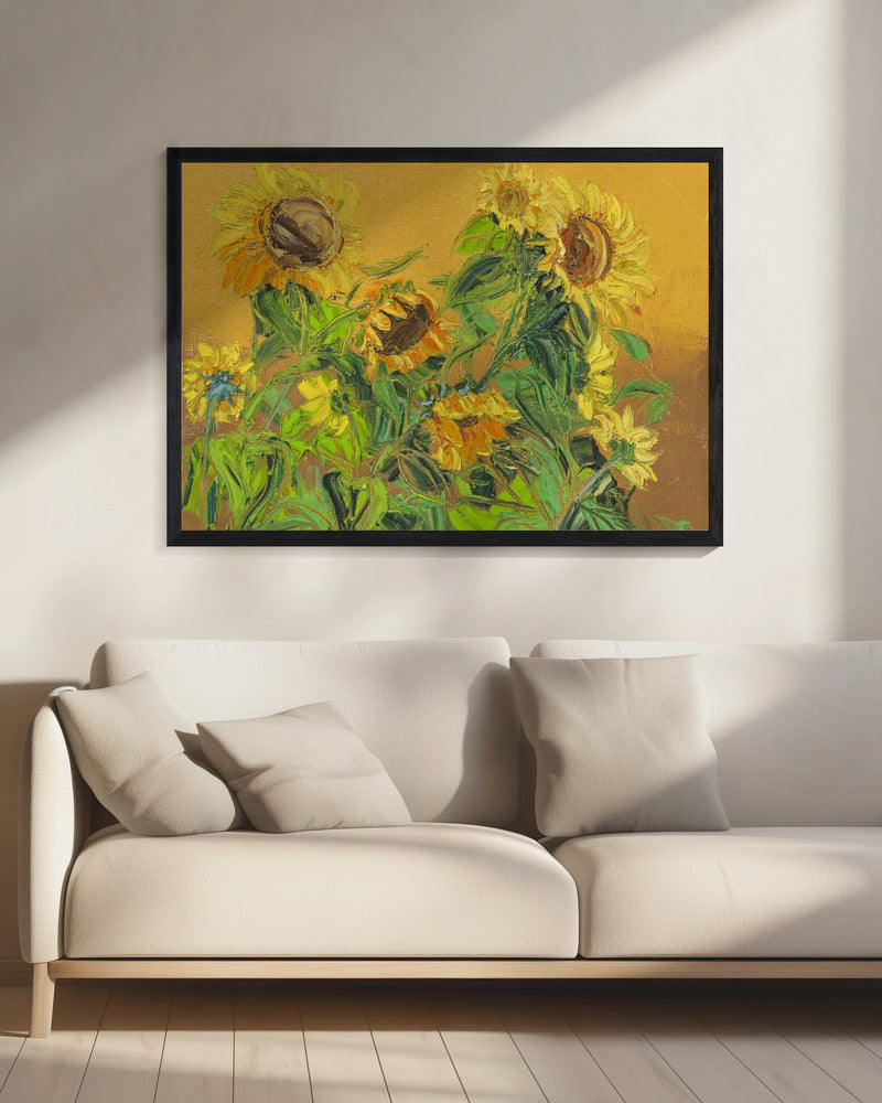 Zonnebloemen | Canvas