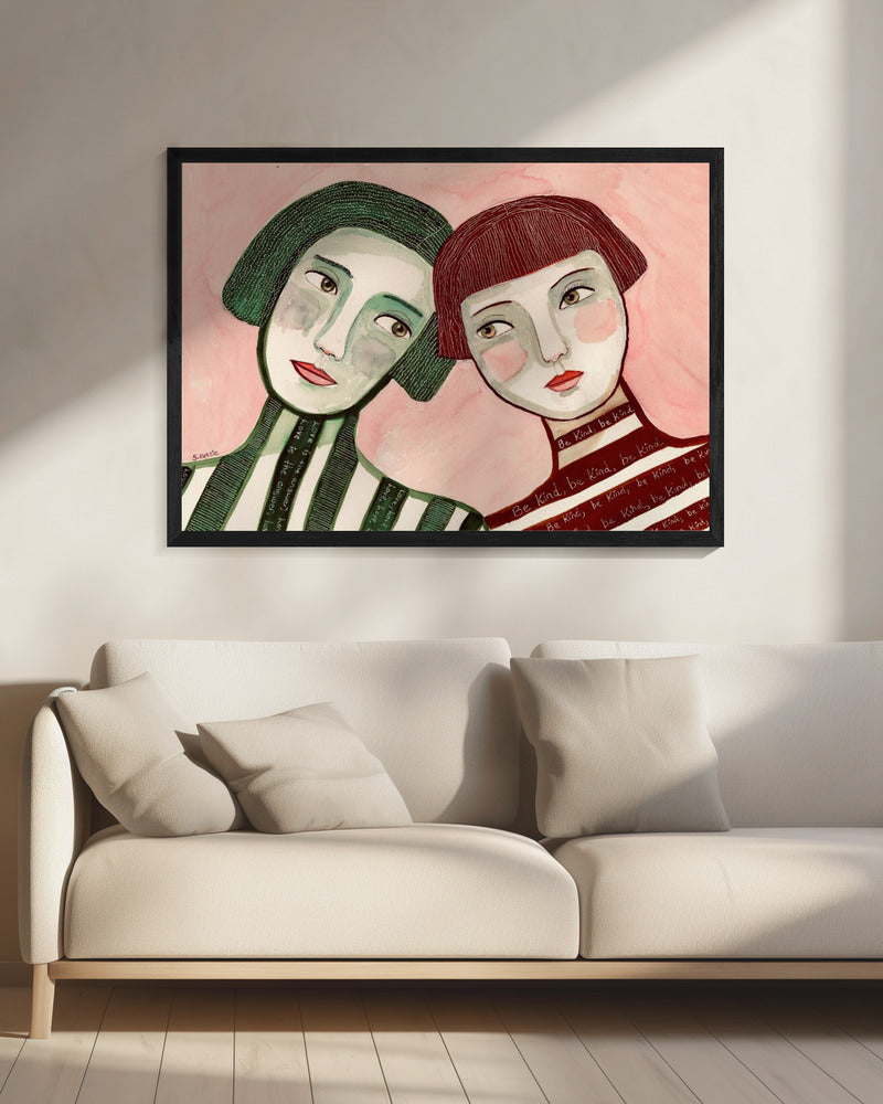 Beste vrienden | Canvas