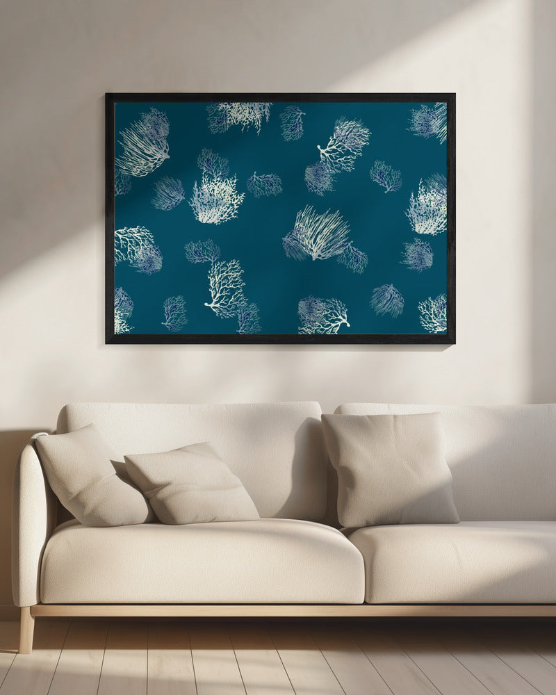 Blue Coral Mix | Canvas