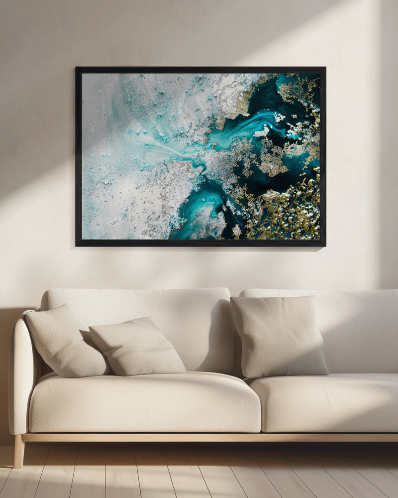 Abstract Kust- Zeezicht | Canvas