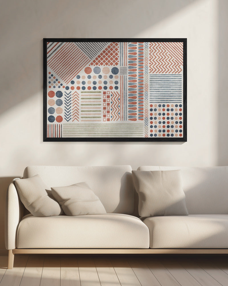 Geometrische harmonie | Canvas