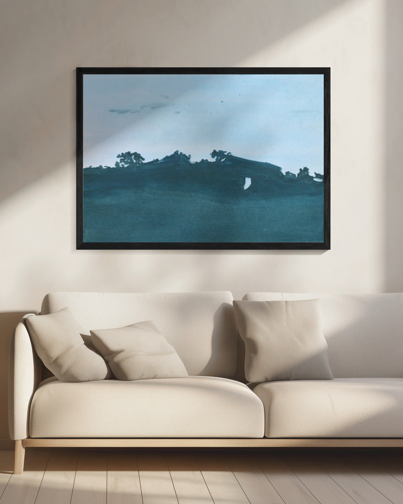 Nachtelijke hemel | Canvas