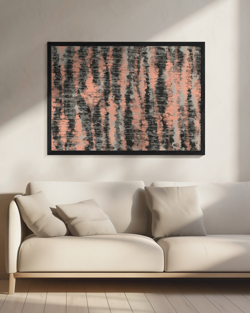 Koraalstrepen | Canvas