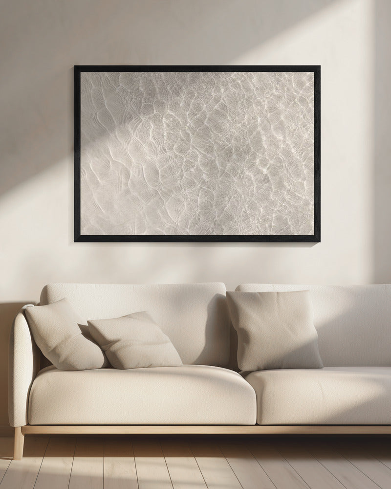 Rimpelingen op zand | Canvas
