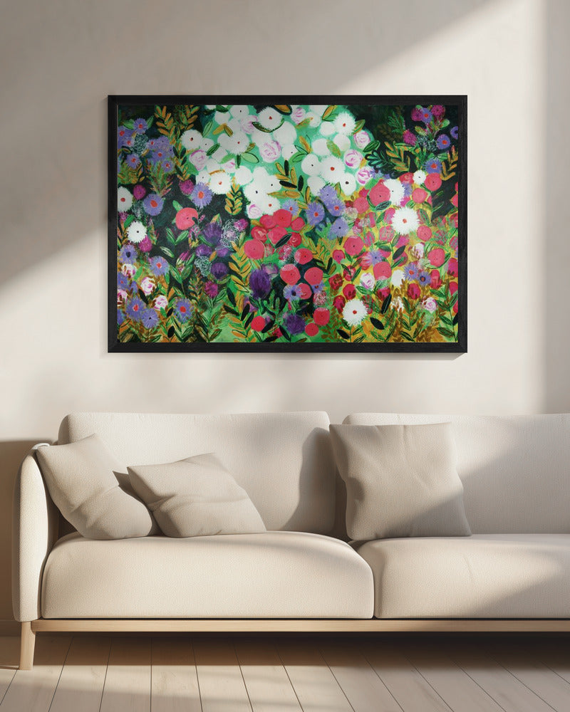 Middernachttuin tint | Canvas