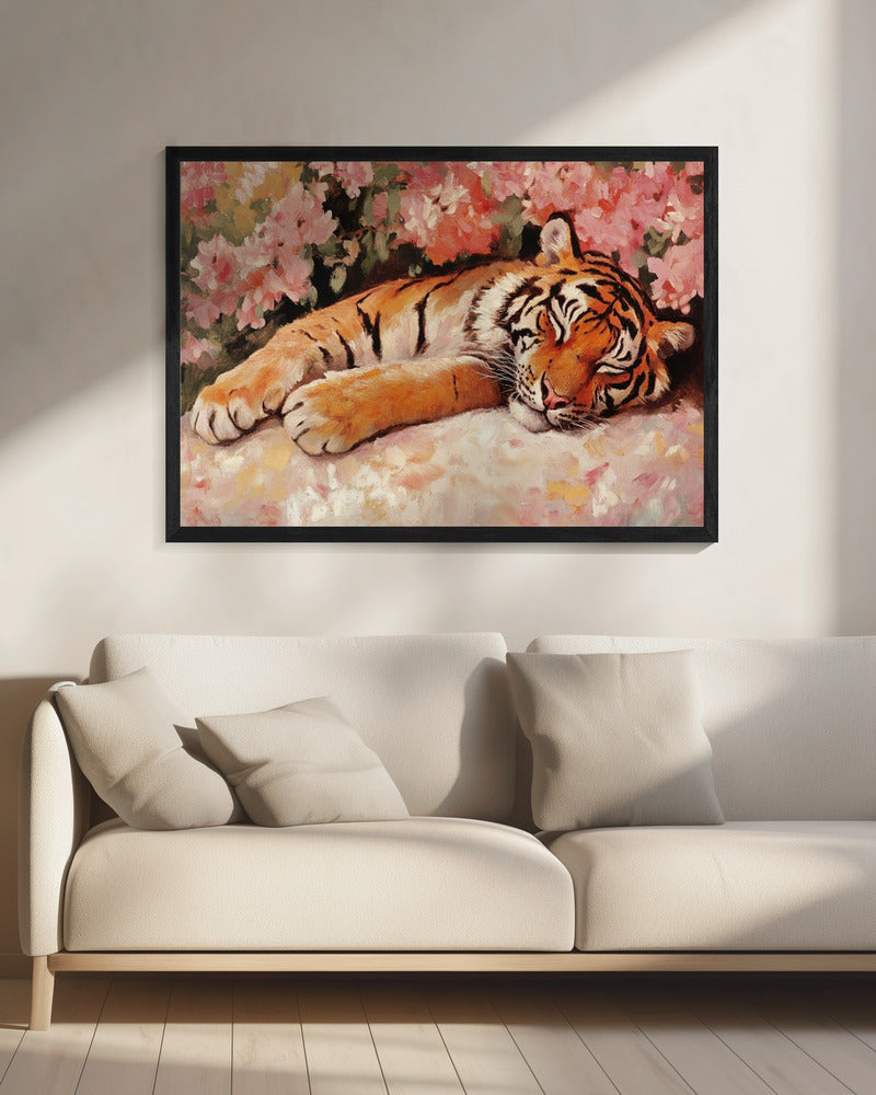 Slapende Majesteit | Canvas