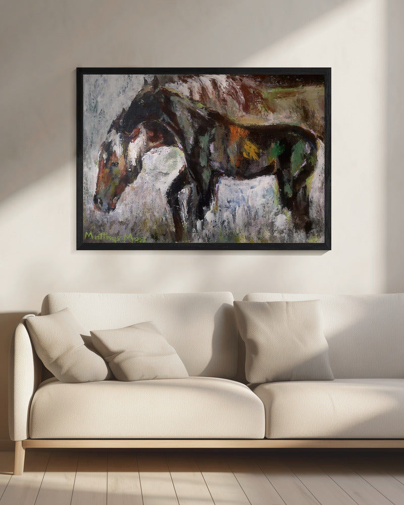 Leun op mij | Canvas