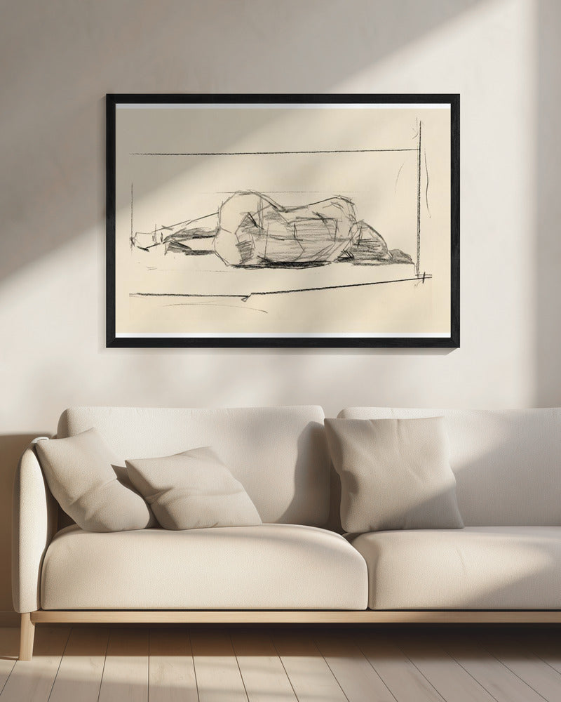 Étude Vrouwelijke No.8 | Canvas
