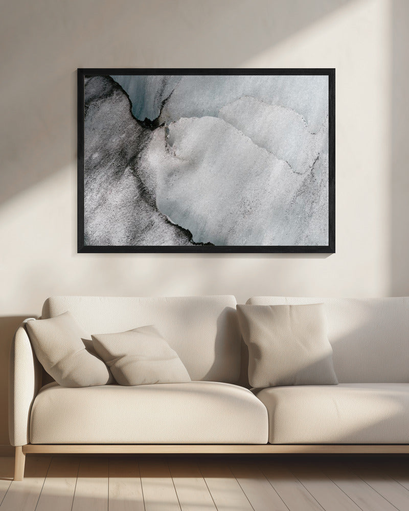 Abstracte vormen van landschap #4 | Canvas
