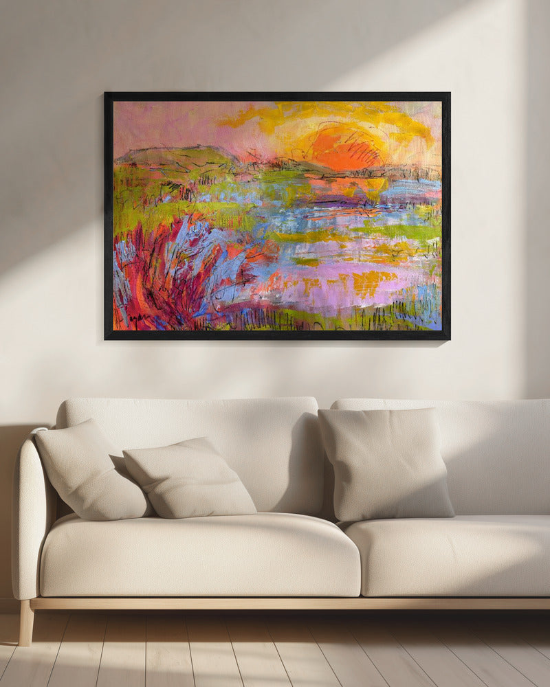 Zonsondergangsymfonie | Canvas