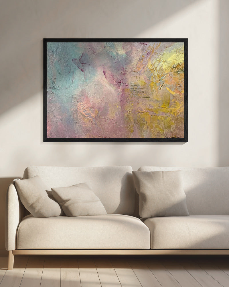 Pastel Fluisteringen | Canvas