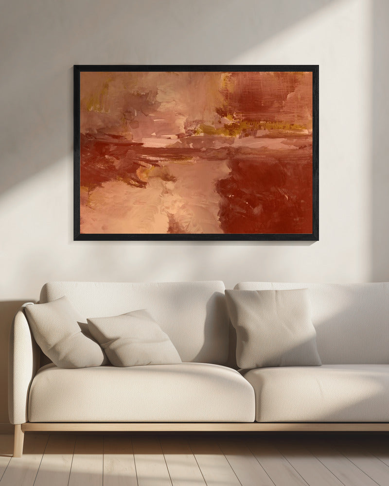 Een vredig panoramalandschap 1 | Canvas