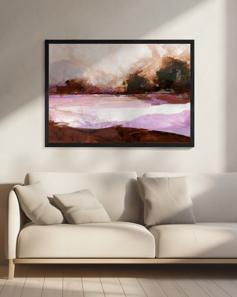 Een vredig panoramalandschap 2 | Canvas