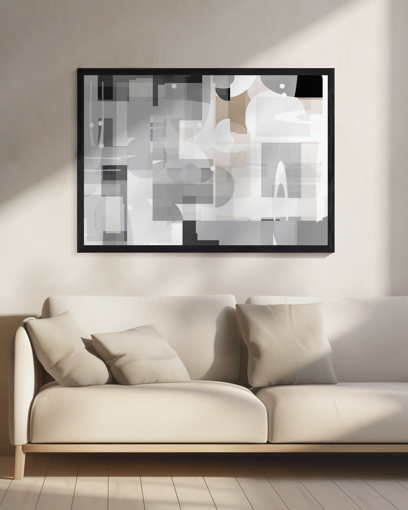 De Stille Vorm 1 | Canvas