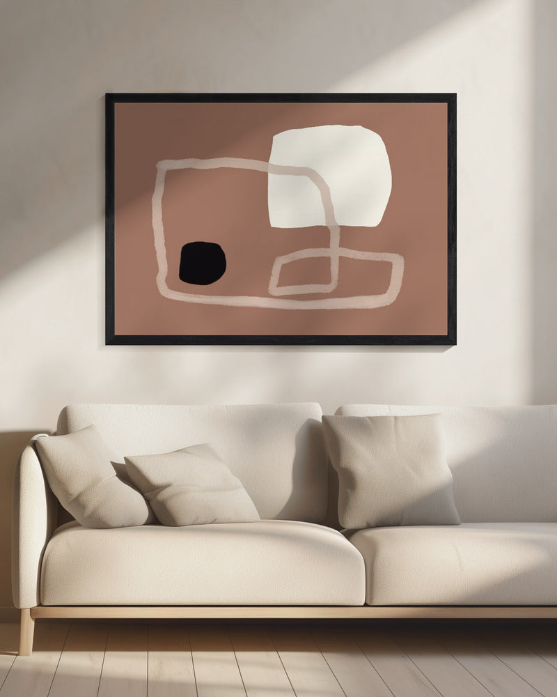 Dwalende vormen | Canvas