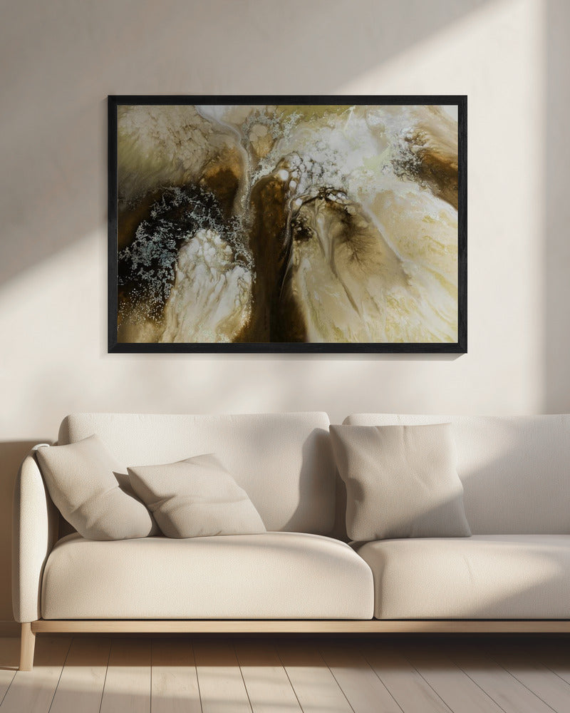 Rustic Abstract - Terra's Tapestry | Canvas