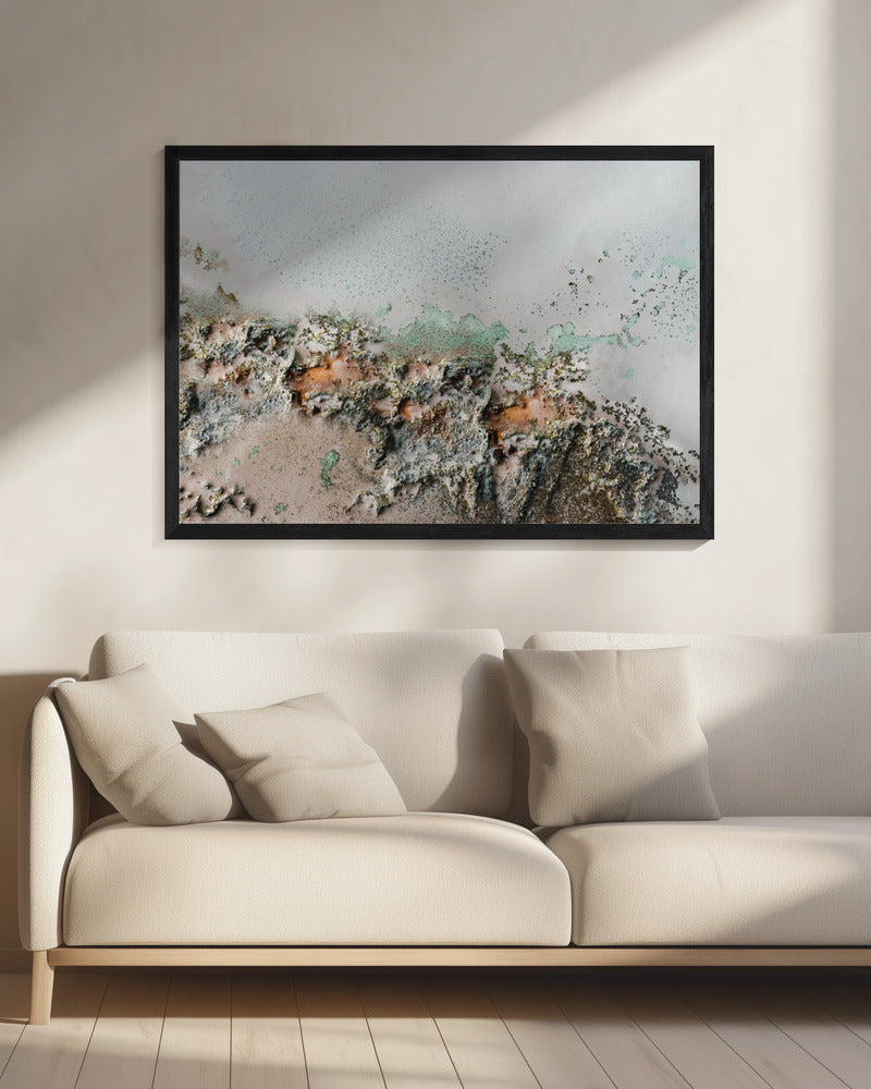Aardse Fragmenten - Kustreliëfkunst | Canvas