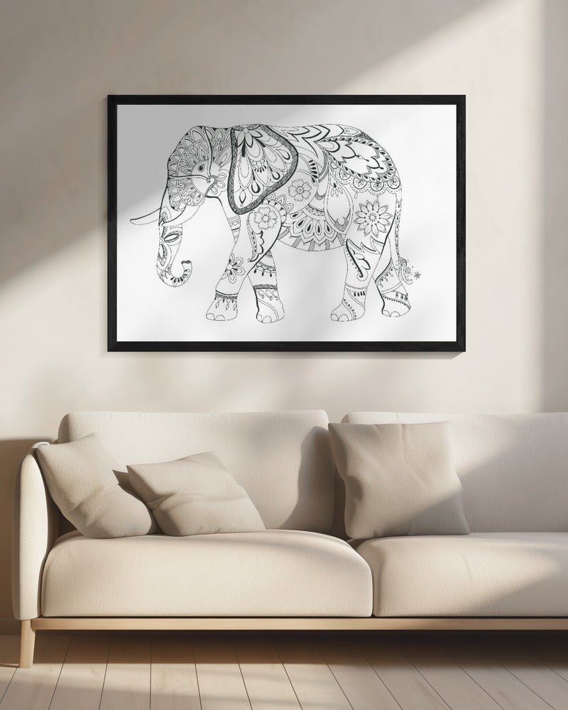 Olifant Mandala | Canvas
