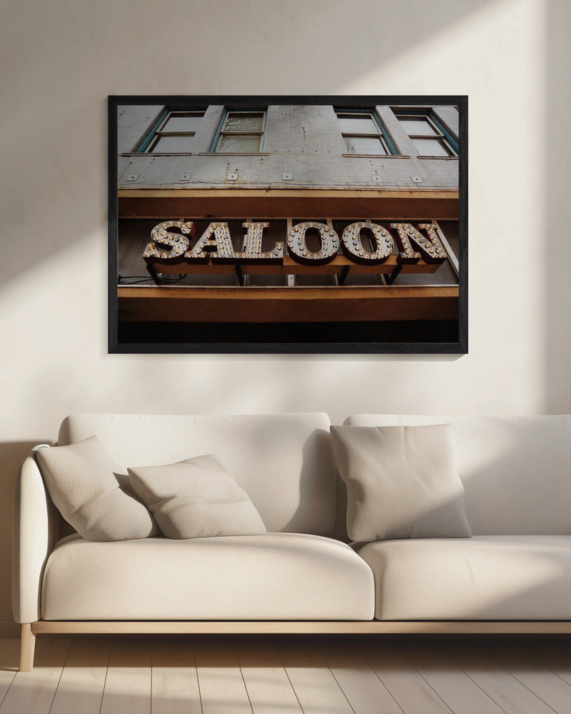 Vintage Saloonbord | Canvas