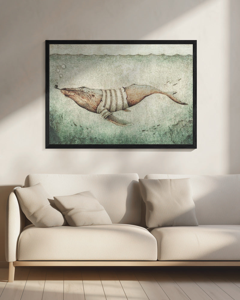 Zeeman van de Diepe Oceaan | Canvas