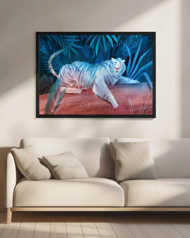 Jungle Maanlicht | Canvas