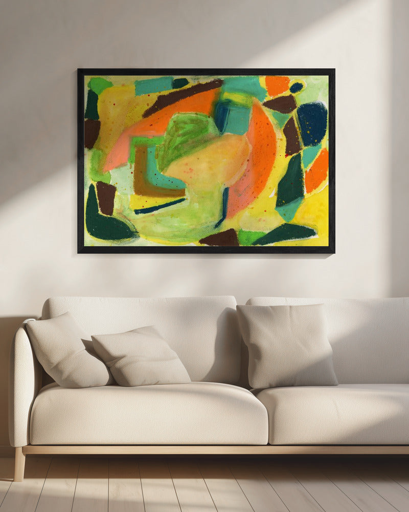 Aquarel & pastel Abstract | Canvas